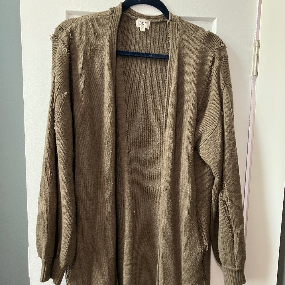 BKE Long Oversized Cardigan